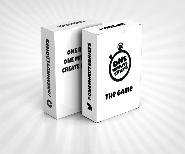 One Minute Briefs Card Game